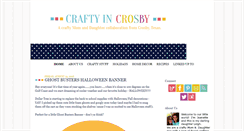 Desktop Screenshot of craftyincrosby.com